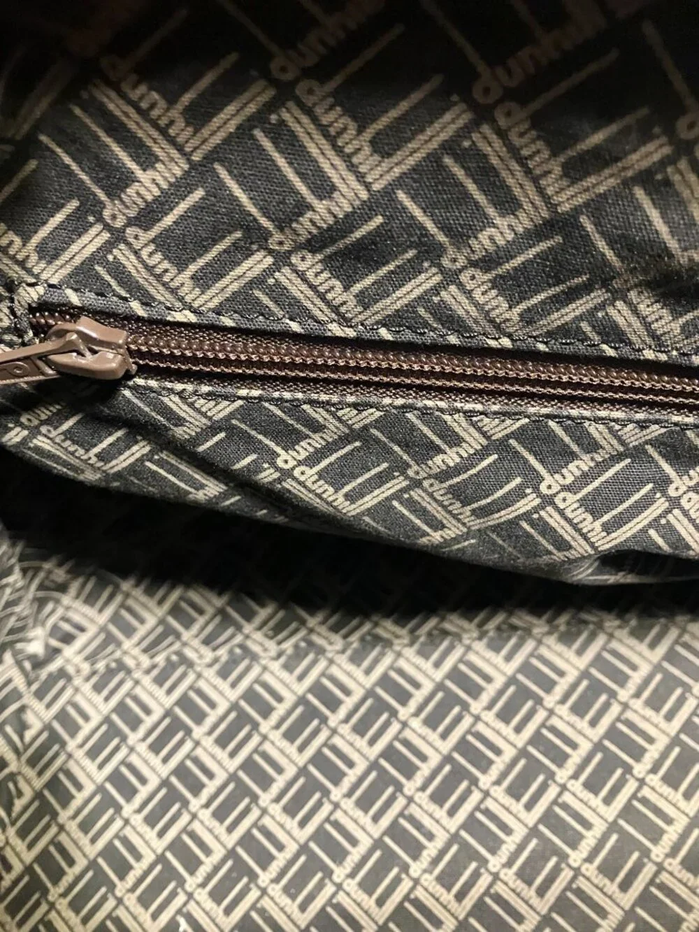 Vintage Dunhill Boston Bag